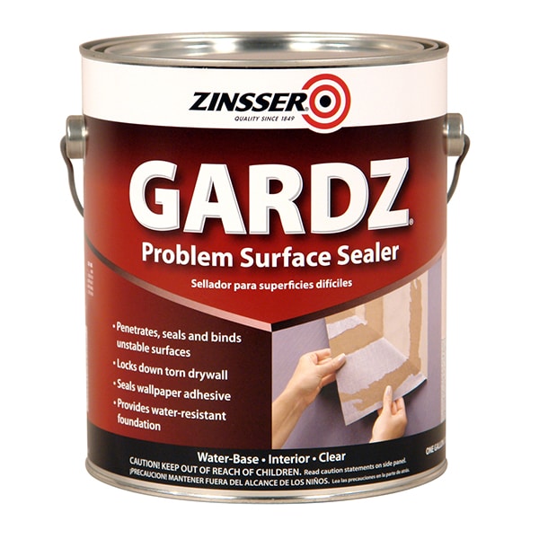 Zinsser 1 Gal Clear Gardz WaterBased Problem Surface Sealer 02301 Zoro
